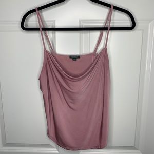 Cowl Neck Tank Top